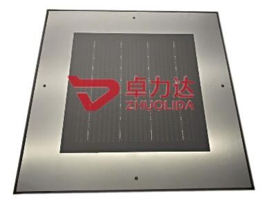 Electroformed photovoltaic printing mesh