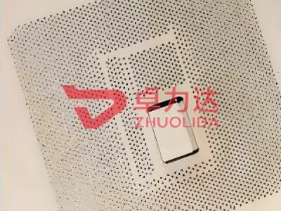 BGA package printing stencil BGA package printing stencil
